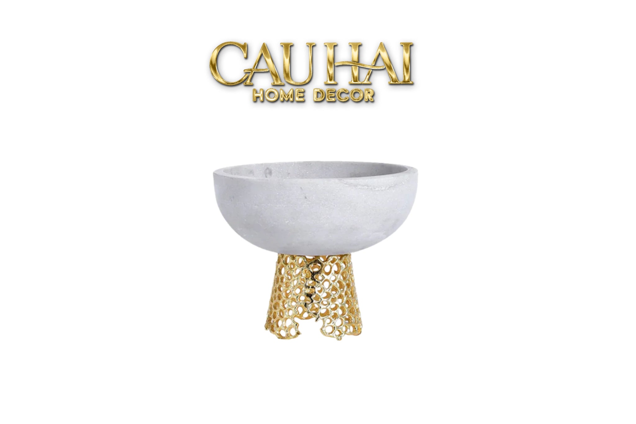 Maison Couture - Đĩa Trái Cây Marble Stone Fruit Bowl - Arthur Prime Size L-CẬU HAI HOME DECOR