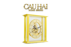 Maison Couture - Đồng Hồ Để Bàn Cổ Điển Bằng Đồng Birmingham Palais D'Or Classique 22x27-CẬU HAI HOME DECOR