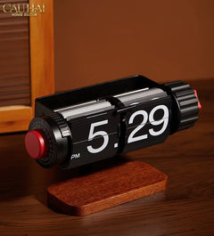 Maison Couture - Đồng Hồ Lật Để Bàn Retro Flip Clock Timepiece Savoir 12x22-CẬU HAI HOME DECOR