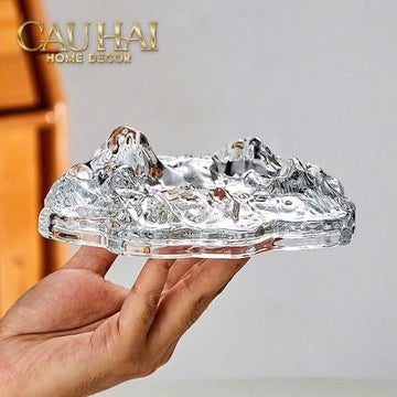 Maison Couture - Gạt Tàn Thuỷ Tinh Mont Blanc Glacier 5x18-Gạt Tàn-CẬU HAI HOME DECOR-CẬU HAI HOME DECOR