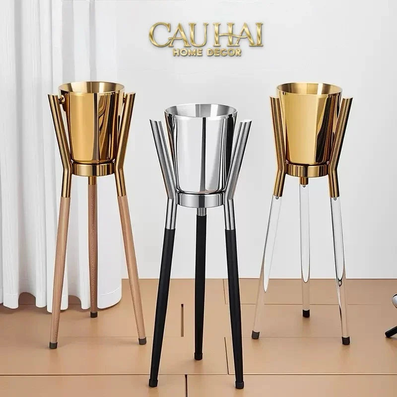Maison Couture - Giá Chân Đế Xô Đá Regal Triptyque Ice Bucket Rack-CẬU HAI HOME DECOR