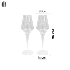 Maison Couture - Gift Set 2 Ly Pha Lê Champagne Cristalleries Louis XIII Gllasses-CẬU HAI HOME DECOR