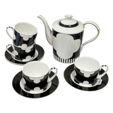 Maison Couture - Gift Set Bình Trà Château Clover Signature - L’Atelier Rayé Tasses & Soucoupes 9pcs-BỘ BÌNH TRÀ-CẬU HAI HOME DECOR-CẬU HAI HOME DECOR