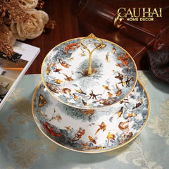 Maison Couture - Gift Set Bình Trà H Class Carnets d’Équateur · Jardin des Grande Tea Set 15Pcs-CẬU HAI HOME DECOR