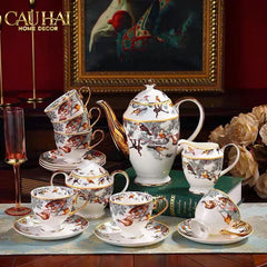 Maison Couture - Gift Set Bình Trà H Class Carnets d’Équateur · Jardin des Grande Tea Set 15Pcs-CẬU HAI HOME DECOR