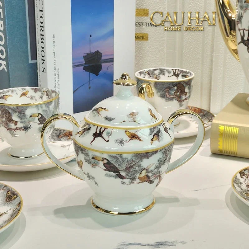Maison Couture - Gift Set Bình Trà H Class Carnets d’Équateur · Jardin des Grande Tea Set 15Pcs-CẬU HAI HOME DECOR