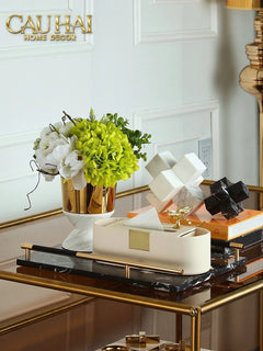 Maison Couture - Golden Crown Vessel Ss25-CẬU HAI HOME DECOR