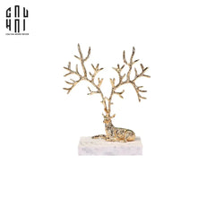 Maison Couture - Haute Folie Đĩa Trang Sức Hươu Đồng Brasson Jewelry Ornament - Healing Elk-CẬU HAI HOME DECOR