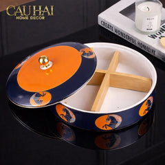 Maison Couture - Hộp Bánh Mứt Regal Legendary Impérial Noble Équestre D20-CẬU HAI HOME DECOR