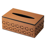 Maison Couture - Hộp Khăn Giấy Boîte à Mouchoirs Décorative Cognac 13.5 × 21-HỘP KHĂN GIẤY-Đối tác tại Trung Quốc theo từng đơn đặt hàng-CẬU HAI HOME DECOR
