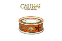 Maison Couture - Hộp Khăn Giấy Gốm Sứ Ginori Aquarium Oval Porcelain Vanity-CẬU HAI HOME DECOR