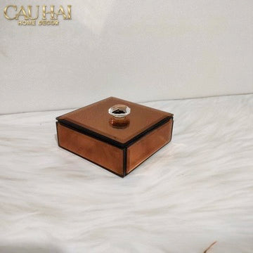 Maison Couture - Hộp Nữ Trang Mirror Starlight Ambre Cristal-Hộp nữ trang-CẬU HAI HOME DECOR-CẬU HAI HOME DECOR