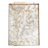 Maison Couture - Khay Chữ Nhật Xà Cừ - Plateau Perle Céleste Celestial Pearl Serving Tray 30*40-KHAY TRANG TRÍ-CẬU HAI HOME DECOR-CẬU HAI HOME DECOR