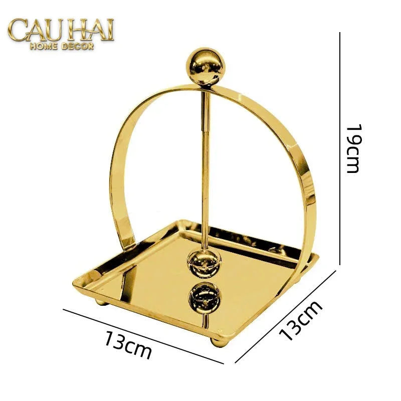 Maison Couture - Khay Giấy Vuông L’Oiseau Doré Cocktail Napkin Holder-CẬU HAI HOME DECOR