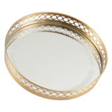 Maison Couture - Khay Gương Tròn Brasson Royale Gold D30-KHAY TRANG TRÍ-CẬU HAI HOME DECOR-CẬU HAI HOME DECOR