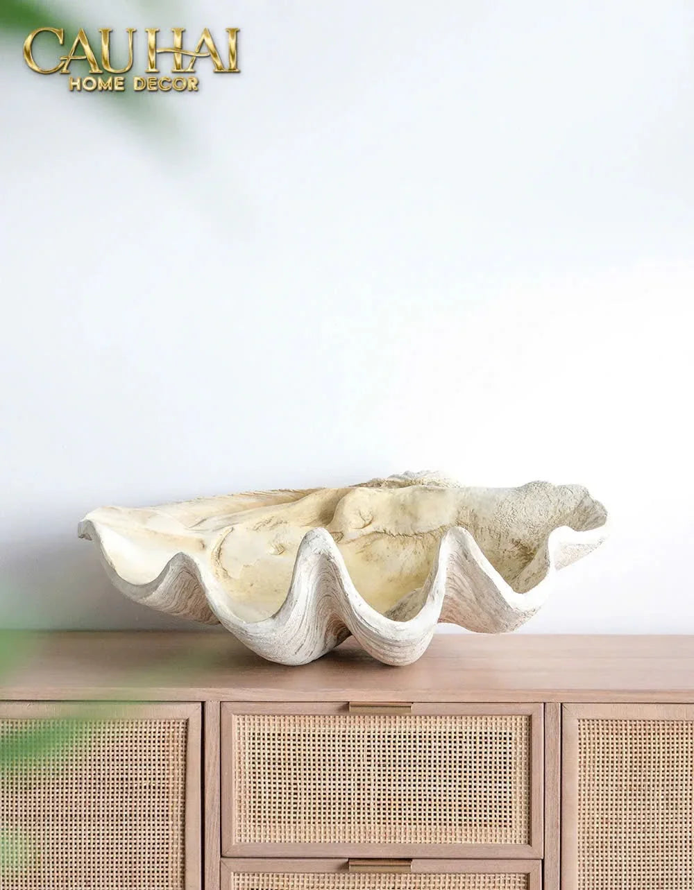 Maison Couture - Khay Vỏ Sò Mirage Pearl Seashell Tray D33-CẬU HAI HOME DECOR