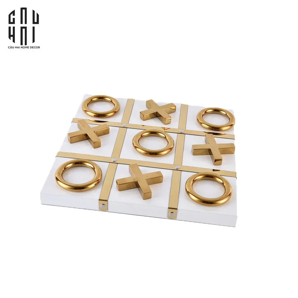 Maison Couture - Laying Board Game - Luxury Tic Tac Toe 33X33-CẬU HAI HOME DECOR