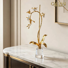 Maison Couture – Lọ Đựng Cọ Haute Orchid Golden Branches Brush Holder-CẬU HAI HOME DECOR