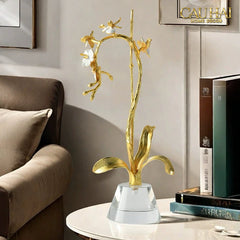 Maison Couture – Lọ Đựng Cọ Haute Orchid Golden Branches Brush Holder-CẬU HAI HOME DECOR