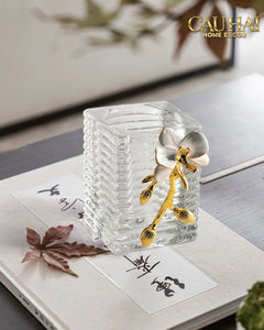 Maison Couture – Lọ Đựng Cọ Haute Orchid Golden Branches Brush Holder-CẬU HAI HOME DECOR