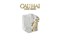 Maison Couture – Lọ Đựng Cọ Haute Orchid Golden Branches Brush Holder-CẬU HAI HOME DECOR