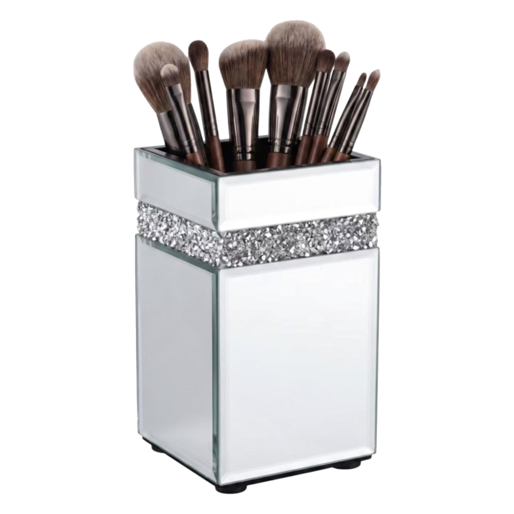 Maison Couture - Lọ Đựng Cọ Mirror Starlight Pavé Cristal-Lọ đựng cọ-CẬU HAI HOME DECOR-CẬU HAI HOME DECOR