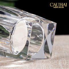 Maison Couture - Lọ Hoa Pha Lê Cristal Facetté-CẬU HAI HOME DECOR
