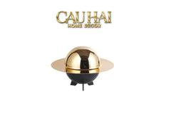 Maison Couture - Lọ Kẹo Golden Planet UFO Pop Art Decoratives Bonbonnière 15x22-CẬU HAI HOME DECOR