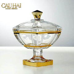 Maison Couture - Lọ Pha Lê Aureus Impérial Cristalleries Bonbonnière-CẬU HAI HOME DECOR