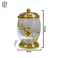 Maison Couture - Lọ Tăm Bông Hoa Mai Bằng Đồng - Brasson Blossom Héritage 8x13-CẬU HAI HOME DECOR