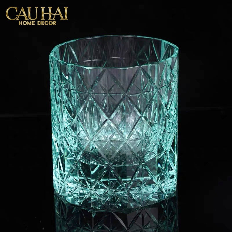 Maison Couture - Ly Pha Lê Cristalleries Cyan Glasses...-LY PHA LÊ-CẬU HAI HOME DECOR-CẬU HAI HOME DECOR