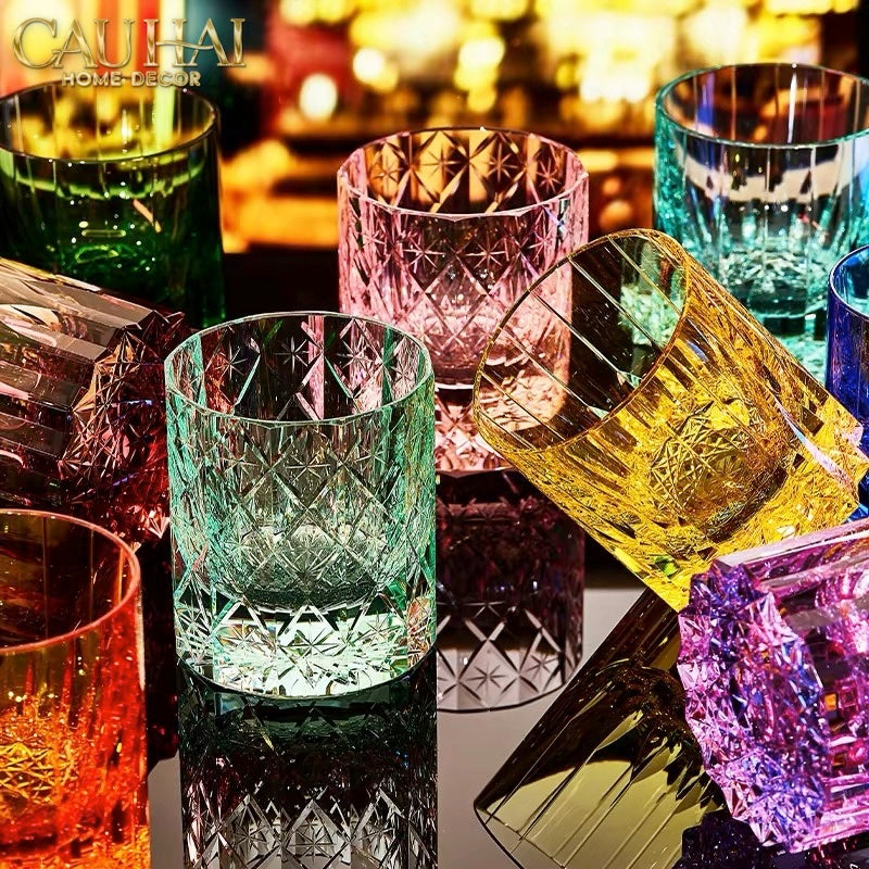 Maison Couture - Ly Pha Lê Cristalleries Cyan Glasses...-LY PHA LÊ-CẬU HAI HOME DECOR-CẬU HAI HOME DECOR