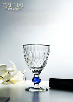 Maison Couture - Ly Pha Lê Cristalleries Goblet Burgundy Glasses 270ml-CẬU HAI HOME DECOR