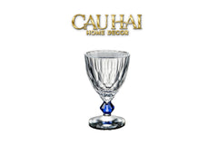 Maison Couture - Ly Pha Lê Cristalleries Goblet Burgundy Glasses 270ml-CẬU HAI HOME DECOR