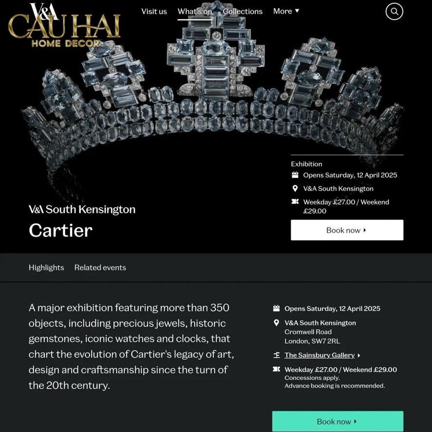 Maison Couture - Sách Fashion Runway Cartier - Panthère De Cartier 29x25x3 256pages-CẬU HAI HOME DECOR