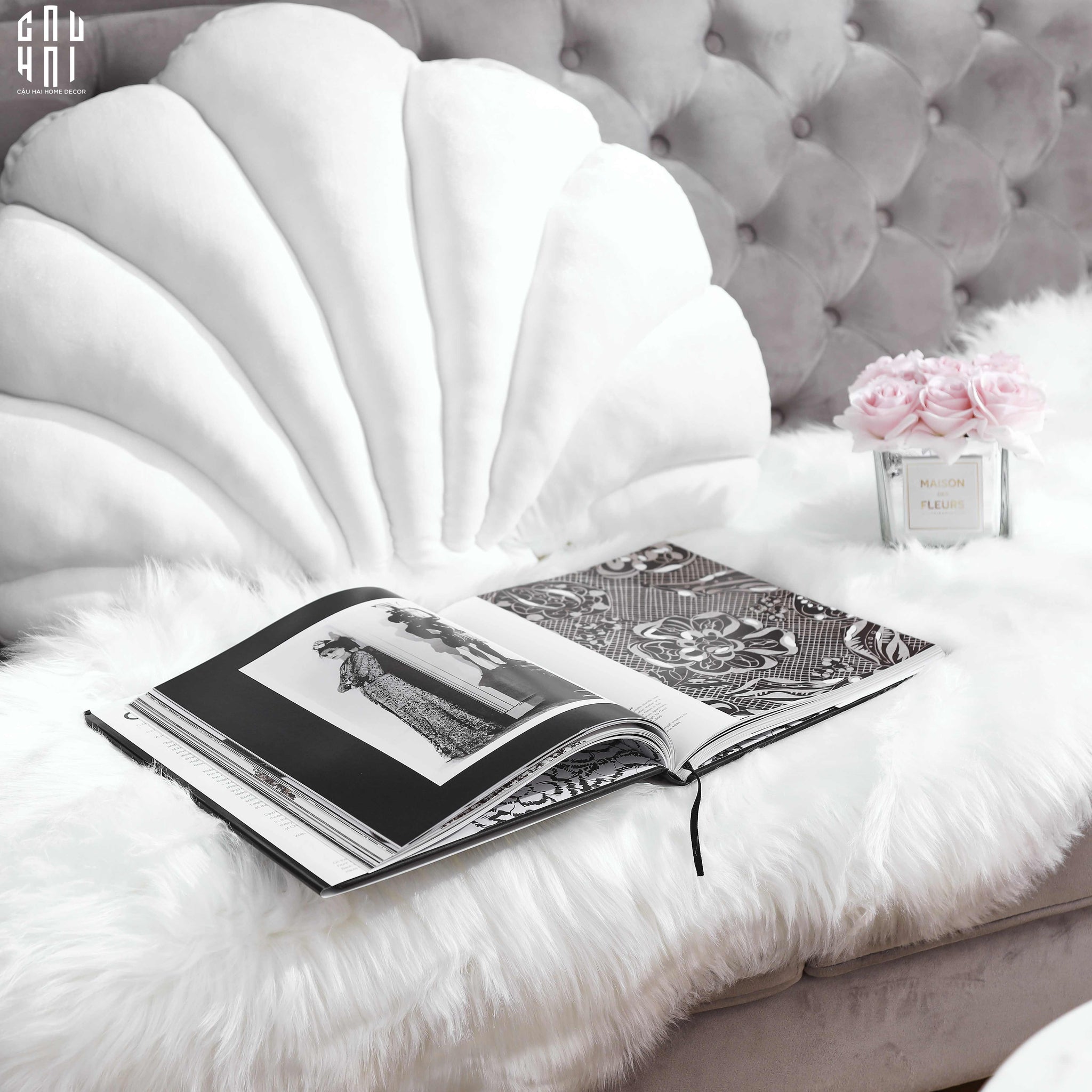 Maison Couture - Sách Fashion Runway - Coco Camélia 25x29x2.5-CẬU HAI HOME DECOR