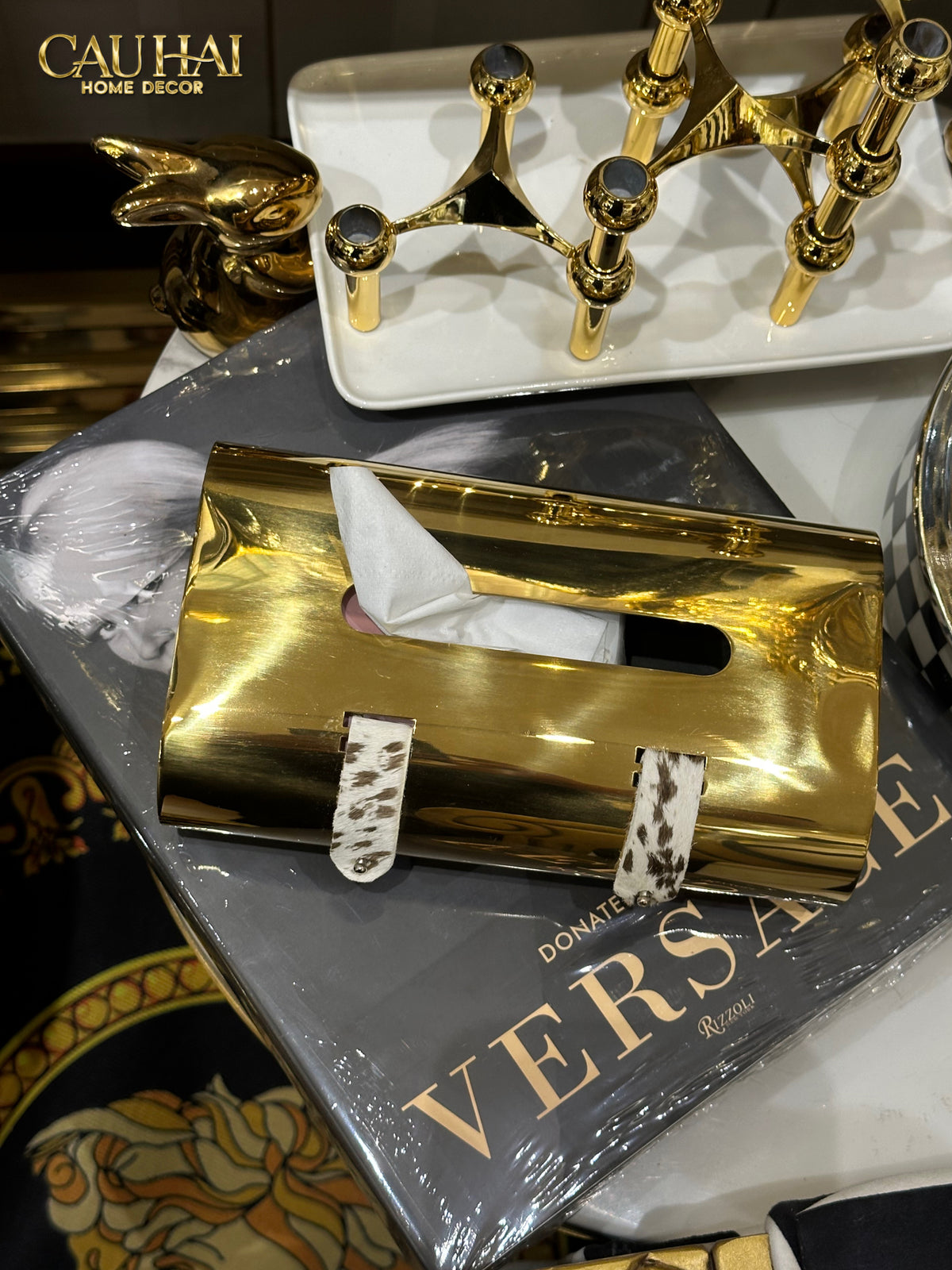 Maison Couture -Sách Fashion Runway Versace 24x30-SÁCH TRANG TRÍ-Đối tác tại Trung Quốc theo từng đơn đặt hàng-CẬU HAI HOME DECOR