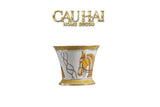 Maison Couture - Set 2 Bình Hoa Chiến Mã Hoàng Gia Équestre Cheval Royal - Spéciale Porcelain Vase. H22 H26 xD15-BÌNH HOA-CẬU HAI HOME DECOR-CẬU HAI HOME DECOR