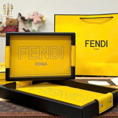 Maison Couture - Set 2 Khay Da Chữ Nhật Atélier Allure Fancy By F.D-CẬU HAI HOME DECOR
