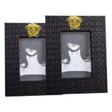 Maison Couture - Set 2 Khung Ảnh Da Lux Leather V Class Atélier Medusa Limitée 6" 7"-KHUNG ẢNH-CẬU HAI HOME DECOR-CẬU HAI HOME DECOR