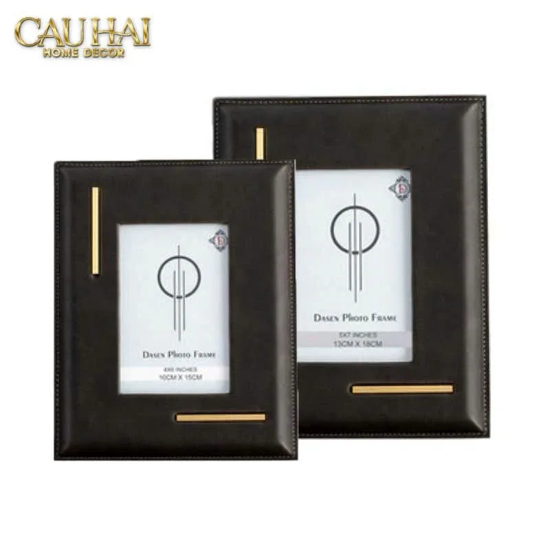 Maison Couture - Set 2 Khung Ảnh Da Mystery Savoir Frame-CẬU HAI HOME DECOR