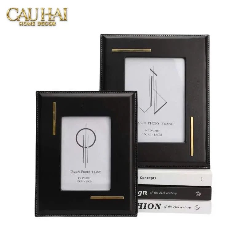 Maison Couture - Set 2 Khung Ảnh Da Mystery Savoir Frame-CẬU HAI HOME DECOR