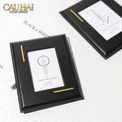 Maison Couture - Set 2 Khung Ảnh Da Mystery Savoir Frame-CẬU HAI HOME DECOR