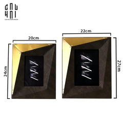 Maison Couture - Set 2 Khung Ảnh Da Savoir Faire Diamant Facetté Leather Frame-CẬU HAI HOME DECOR