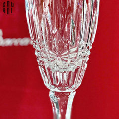 Maison Couture - Set 2 Ly Pha Lê Champagne Crown Cristalleries Allure Champagne Glasses 21.5x6.5 210ml-CẬU HAI HOME DECOR