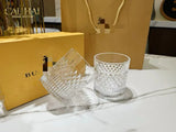 Maison Couture - Set 2 Ly Pha Lê L' Atélier B Class Cristalleries Rock Lowball Glasses 300ml-LY THỦY TINH-CẬU HAI HOME DECOR-CẬU HAI HOME DECOR