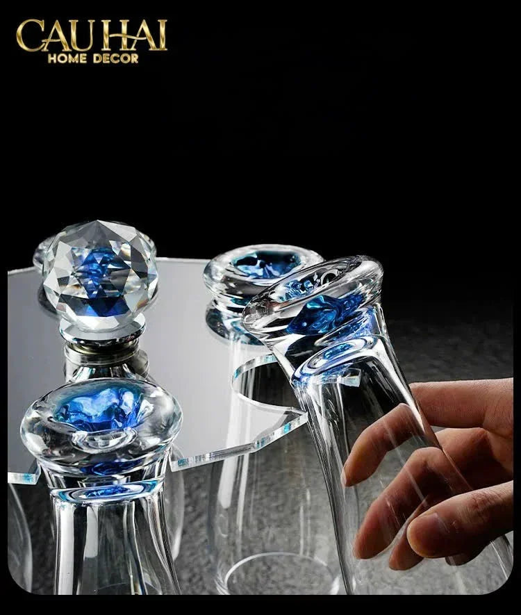 Maison Couture - Set 6 Ly Bia Thuỷ Tinh Oceanami & Cristalleries Stemware Rack 320Ml-CẬU HAI HOME DECOR
