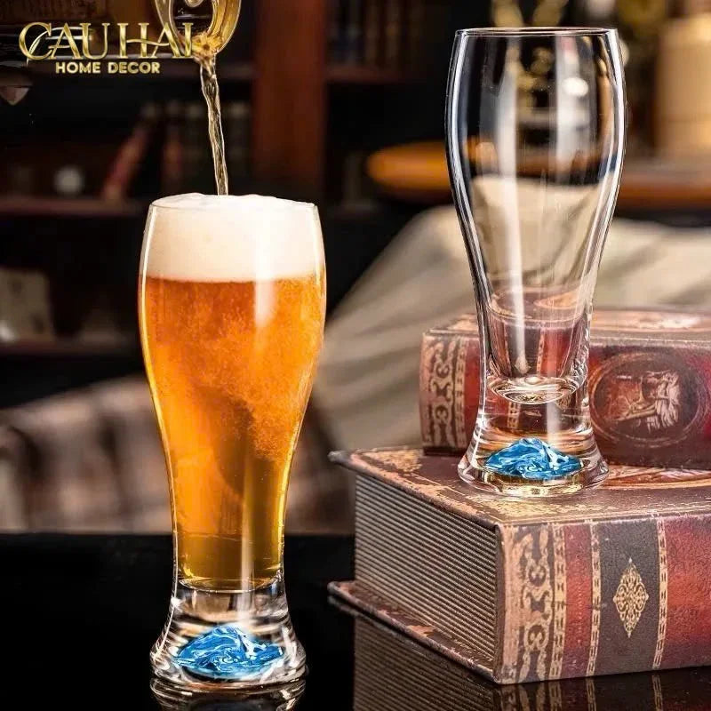 Maison Couture - Set 6 Ly Bia Thuỷ Tinh Oceanami & Cristalleries Stemware Rack 320Ml-CẬU HAI HOME DECOR