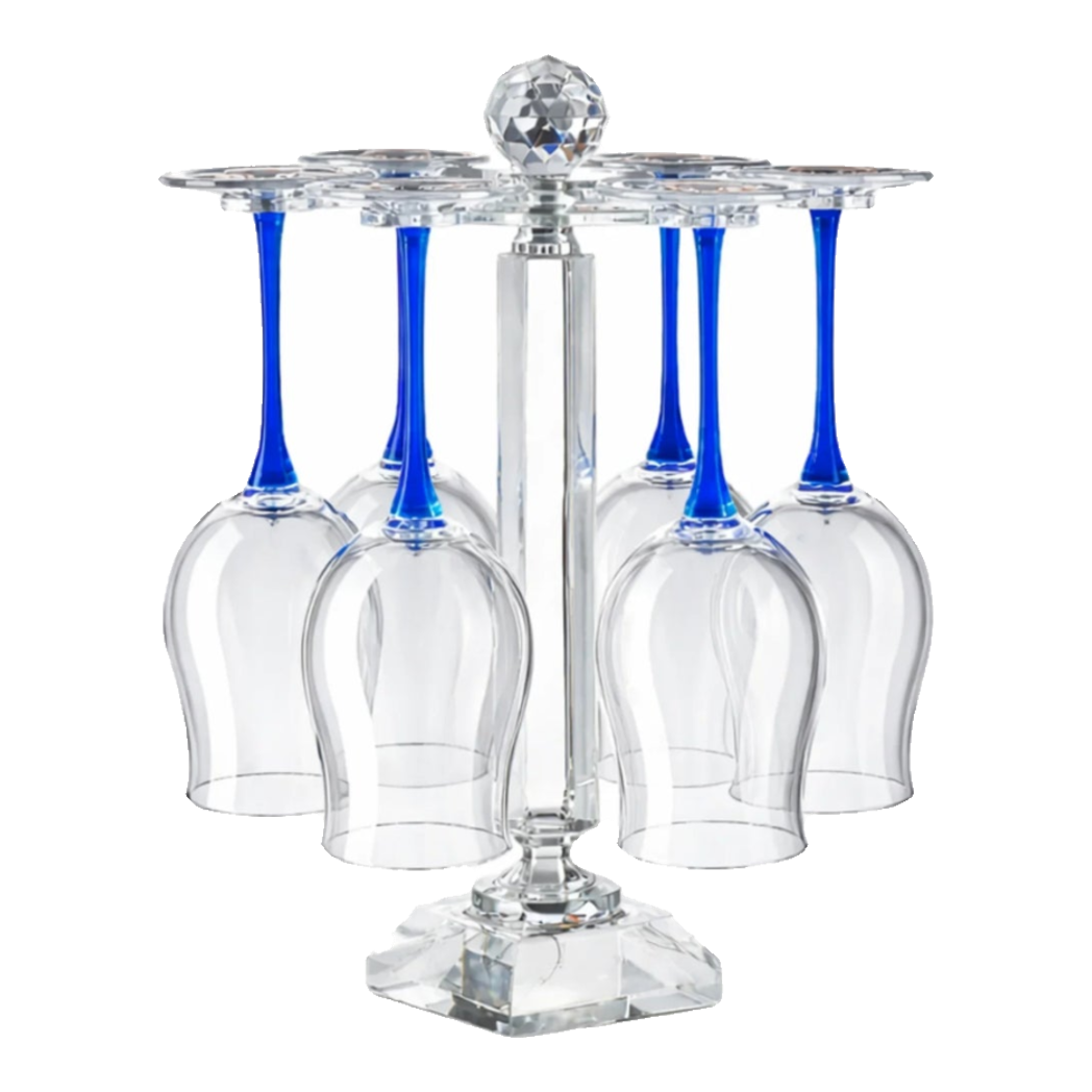 Maison Couture - Set 6 Ly Vang Oceanami & Cristalleries Rack 600Ml-LY THỦY TINH-Đối tác tại Trung Quốc theo từng đơn đặt hàng-CẬU HAI HOME DECOR