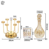 Maison Couture - Set Bình Rượu Whiskey Pha Lê L'Éclat De Louis-BÌNH RƯỢU-Đối tác tại Trung Quốc theo từng đơn đặt hàng-CẬU HAI HOME DECOR